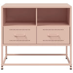 Tv-Meubel 68X39X60,5 Cm Staal