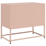 Tv-Meubel 68X39X60,5 Cm Staal