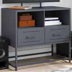 Tv-Meubel 68X39X60,5 Cm Staal
