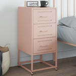 Nachtkastje 36X39X78 Cm Staal