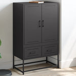 Hoge Kast 68X39X111,5 Cm Staal Olijf