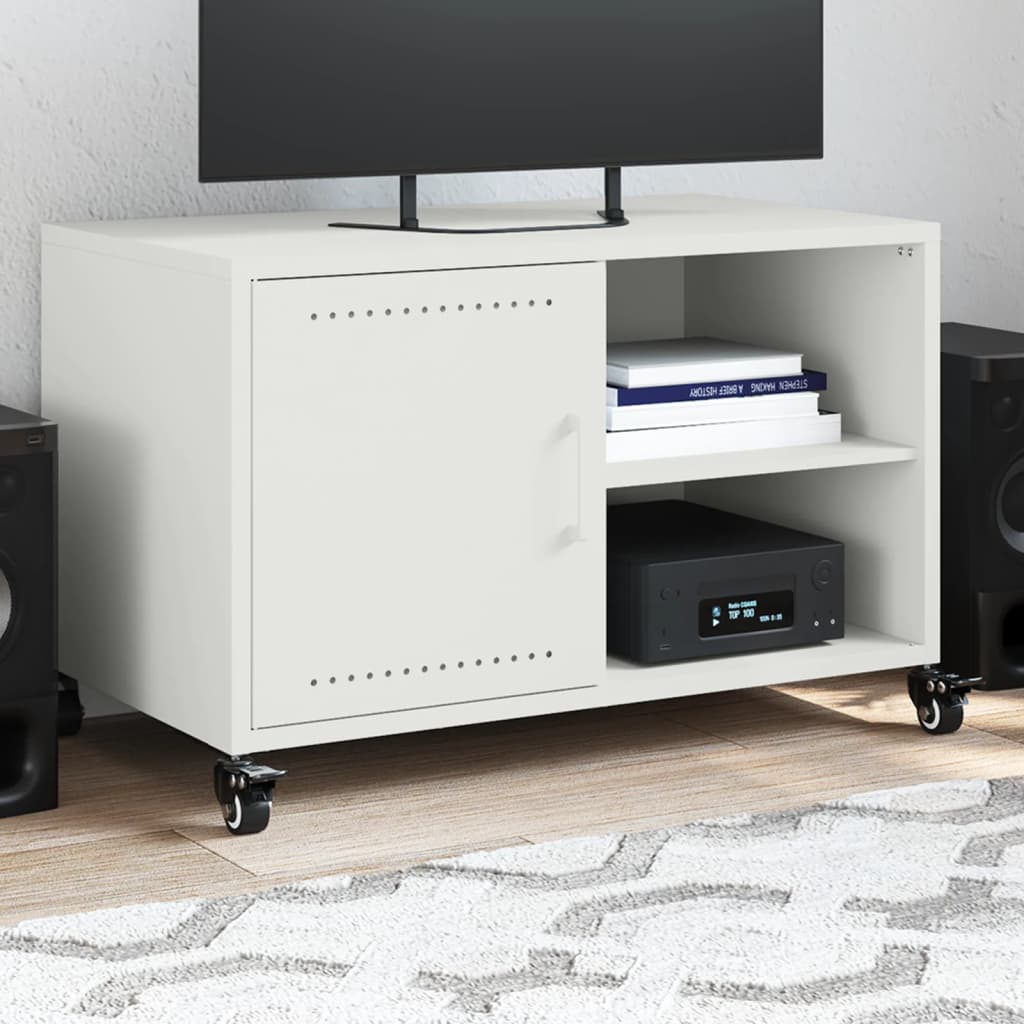 Tv-Meubel 68X39X43,5 Cm Staal