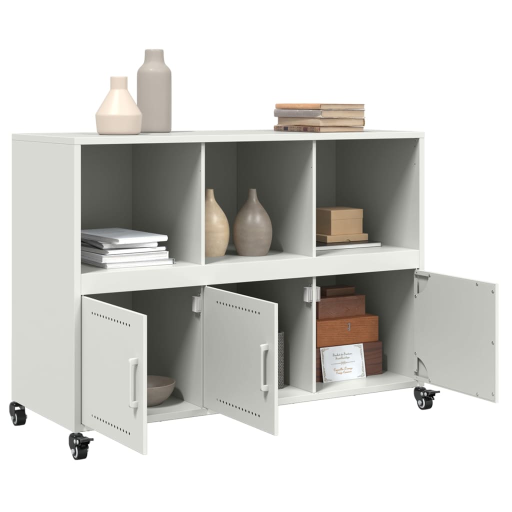 Dressoir 100,5X39X72 Cm Staal