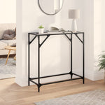 Wandtafel Met Glazen Blad Staal