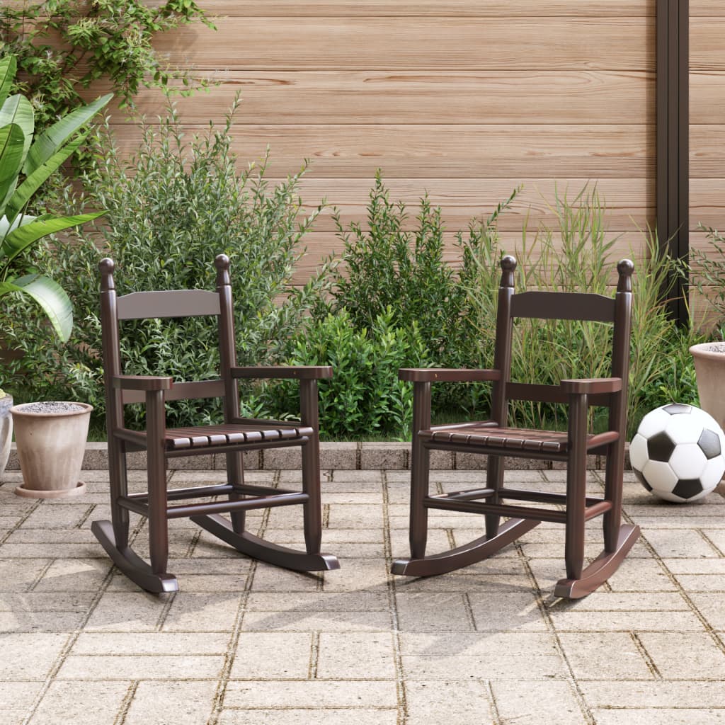 Schommelstoelen Voor Kinderen Massief Populierenhout