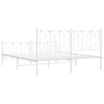 Bedframe Met Hoofd- En Voeteneinde Metaal