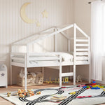 Kinderbedhuisje Massief Grenenhout