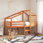 Kinderbedhuisje Massief Grenenhout