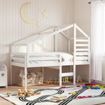 Kinderbedhuisje Massief Grenenhout