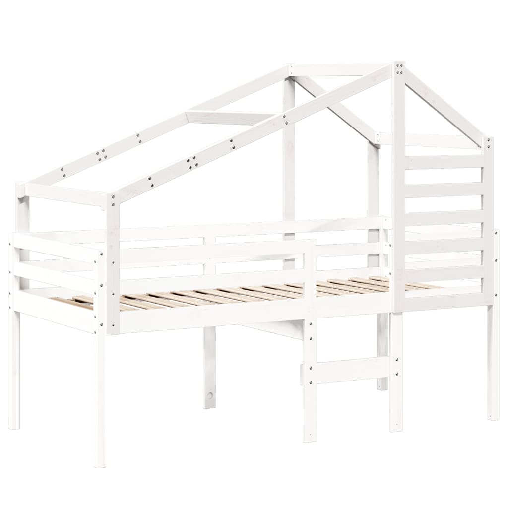 Kinderbedhuisje Massief Grenenhout
