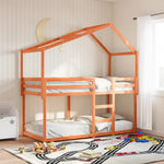 Kinderbedhuisje 213X85,5X144,5 Cm Massief Grenenhout