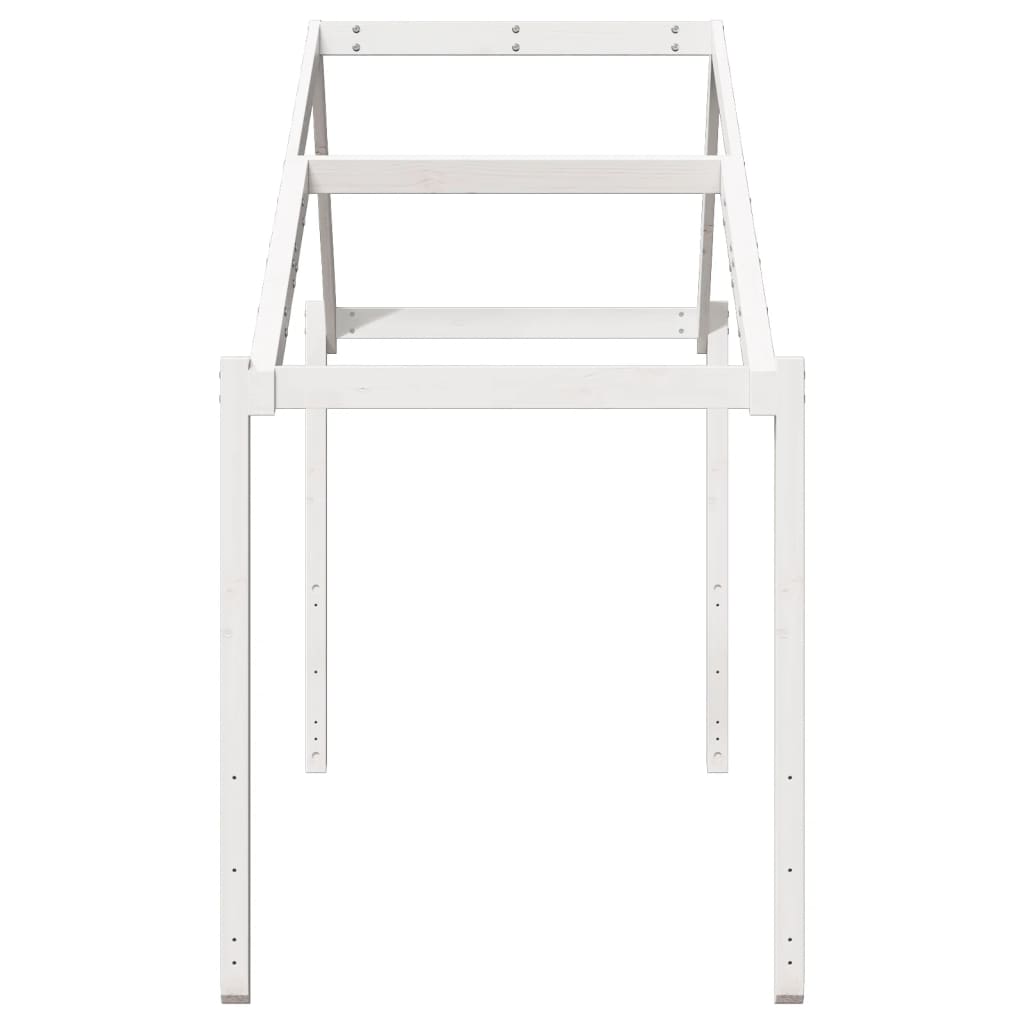 Kinderbedhuisje 213X85,5X144,5 Cm Massief Grenenhout