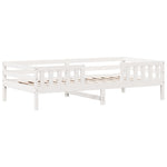 Bedframe Zonder Matras Massief Grenenhout 140X200 Cm