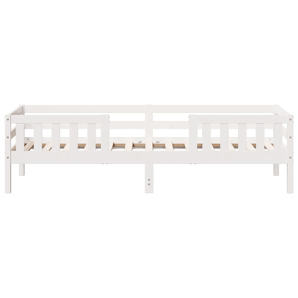 Bedframe Zonder Matras Massief Grenenhout 140X200 Cm