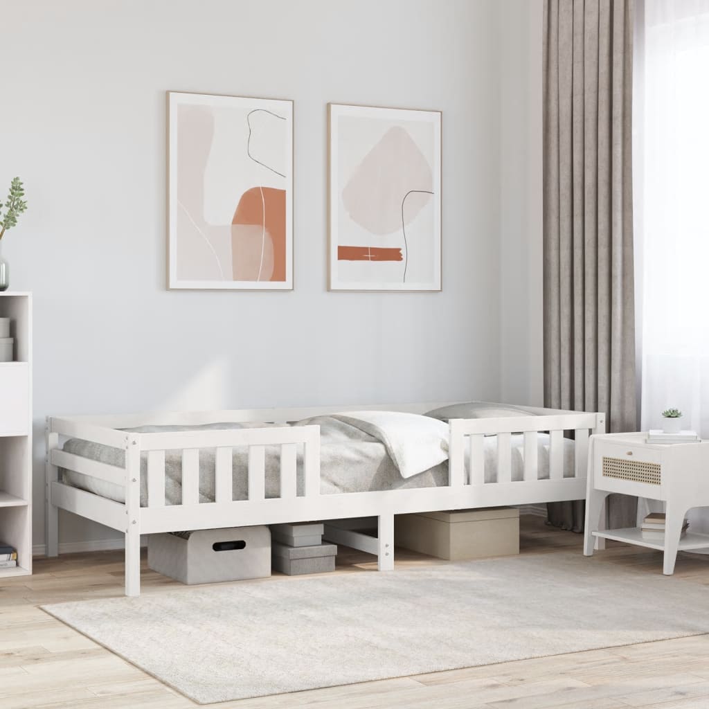Bedframe Zonder Matras Massief Grenenhout