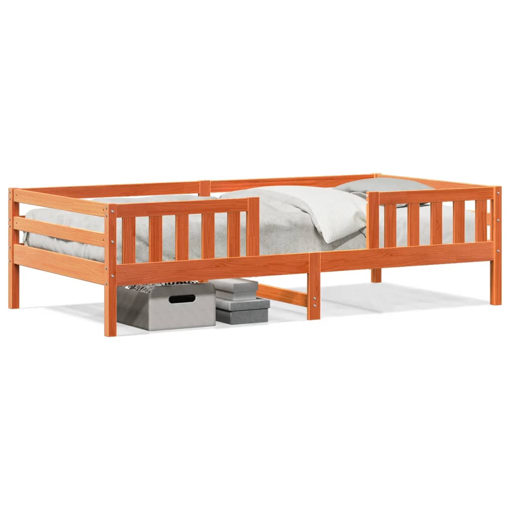 Bedframe Zonder Matras Massief Grenenhout