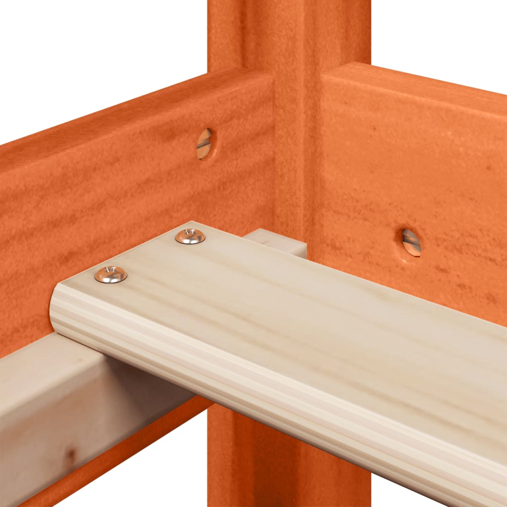 Bedframe Zonder Matras Massief Grenenhout