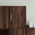 Wandkast 30X42,5X40 Cm Bewerkt Hout Kleurig