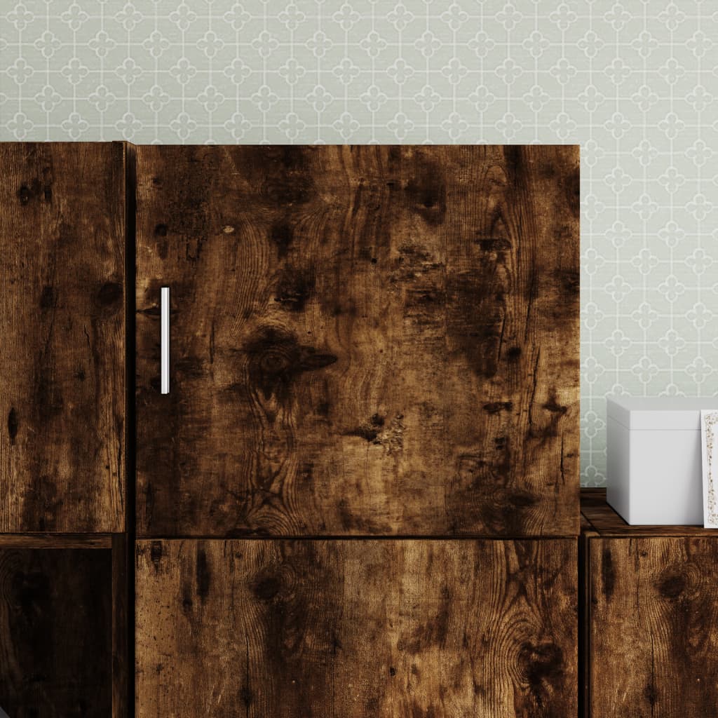 Wandkast 45X42,5X40 Cm Bewerkt Hout Kleurig