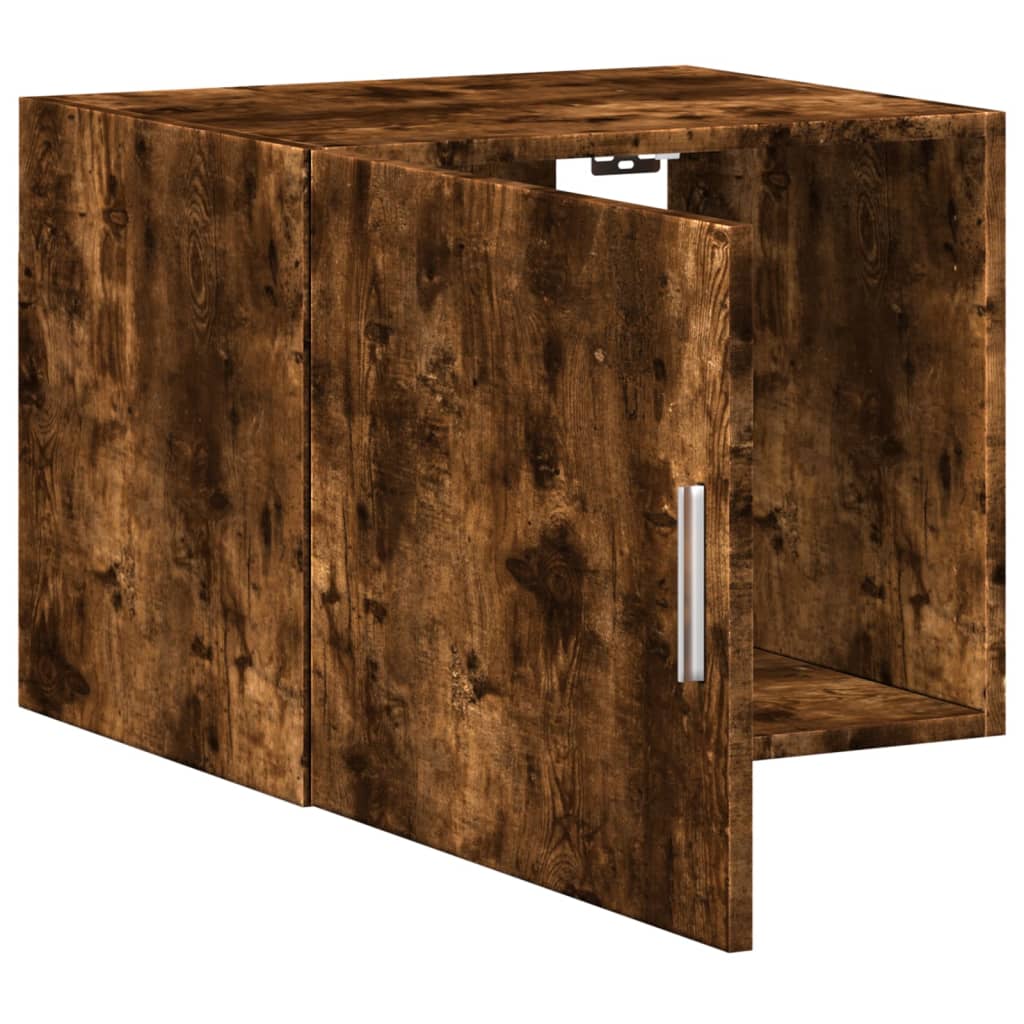 Wandkast 50X42,5X40 Cm Bewerkt Hout Kleurig