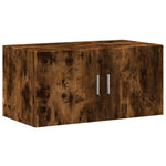 Wandkast 80X42,5X40 Cm Bewerkt Hout Kleurig