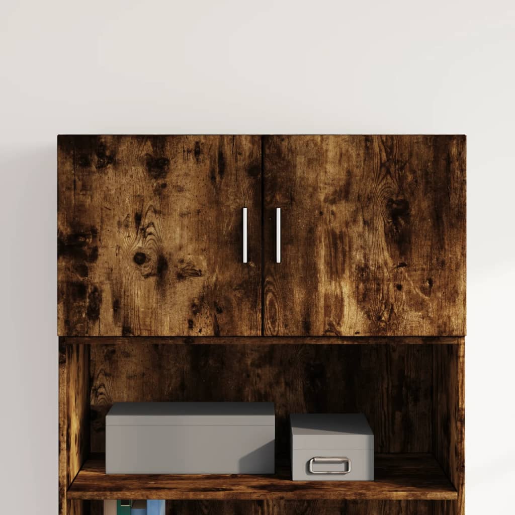 Wandkast 80X42,5X40 Cm Bewerkt Hout Kleurig