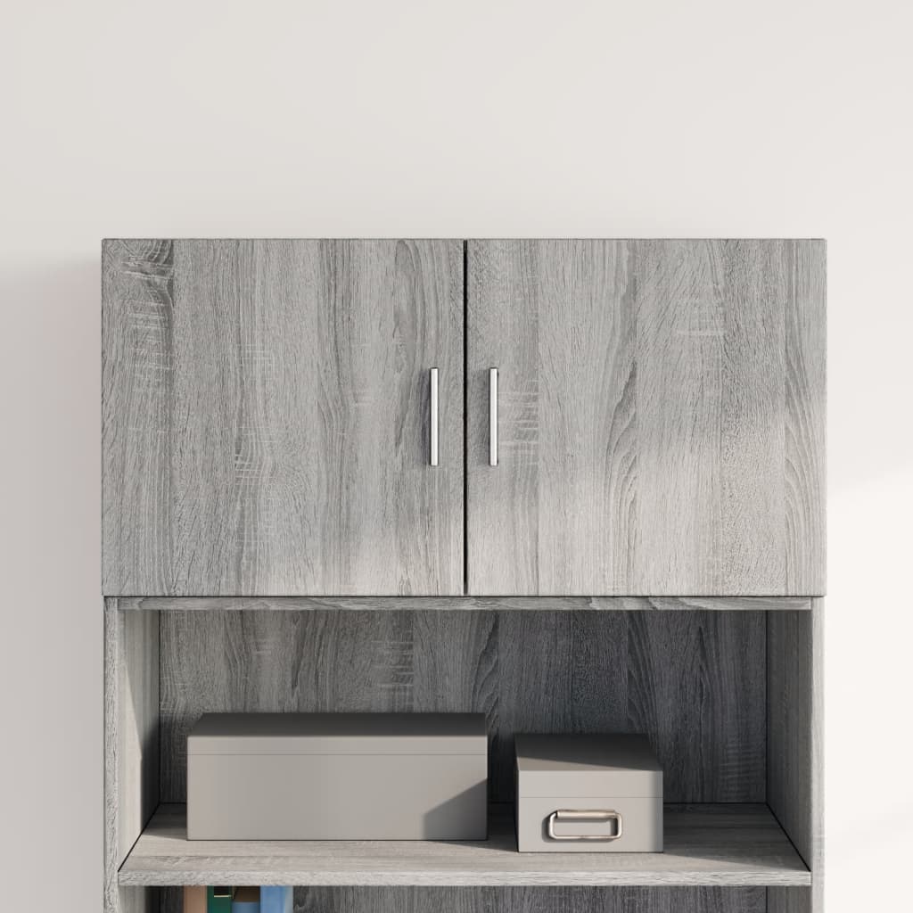 Wandkast 80X42,5X40 Cm Bewerkt Hout Kleurig