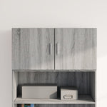 Wandkast 80X42,5X40 Cm Bewerkt Hout Kleurig