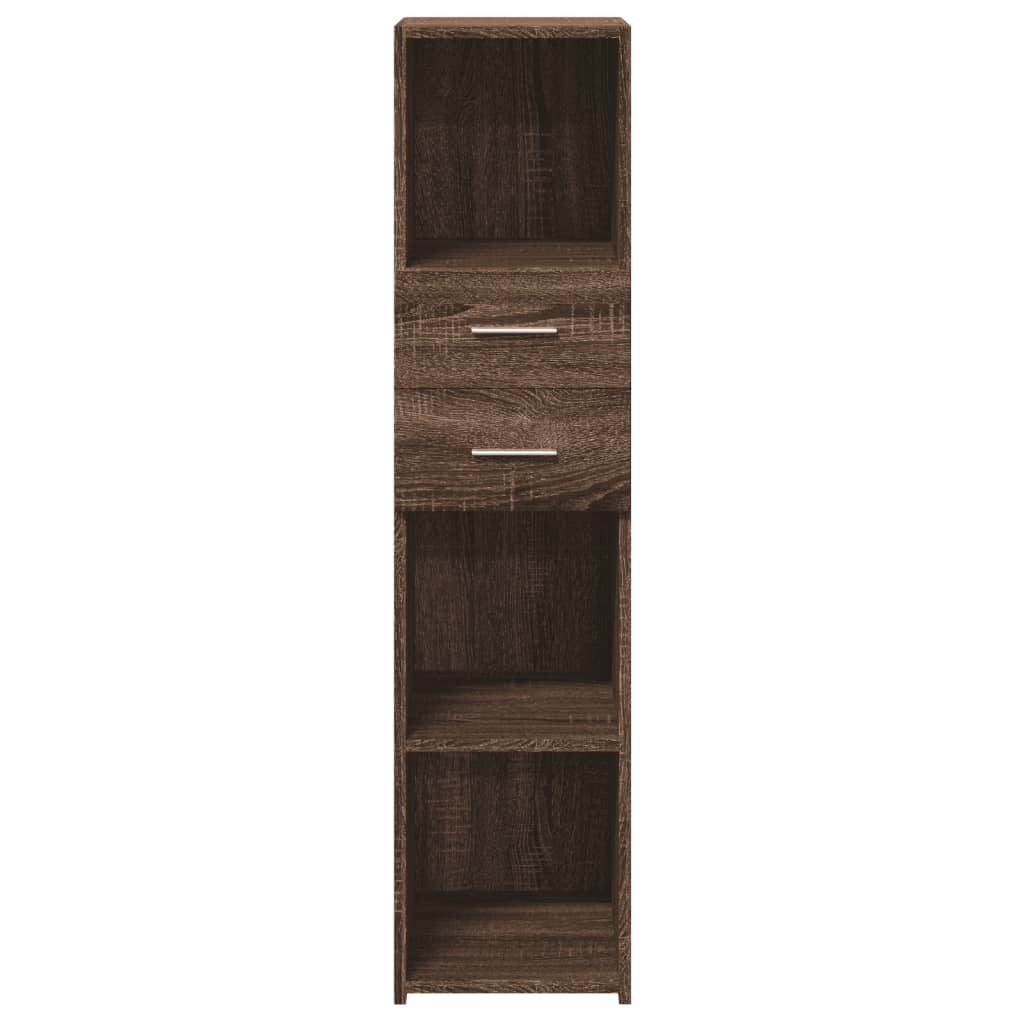 Hoge Kast 30X42,5X124 Cm Bewerkt Hout Ig