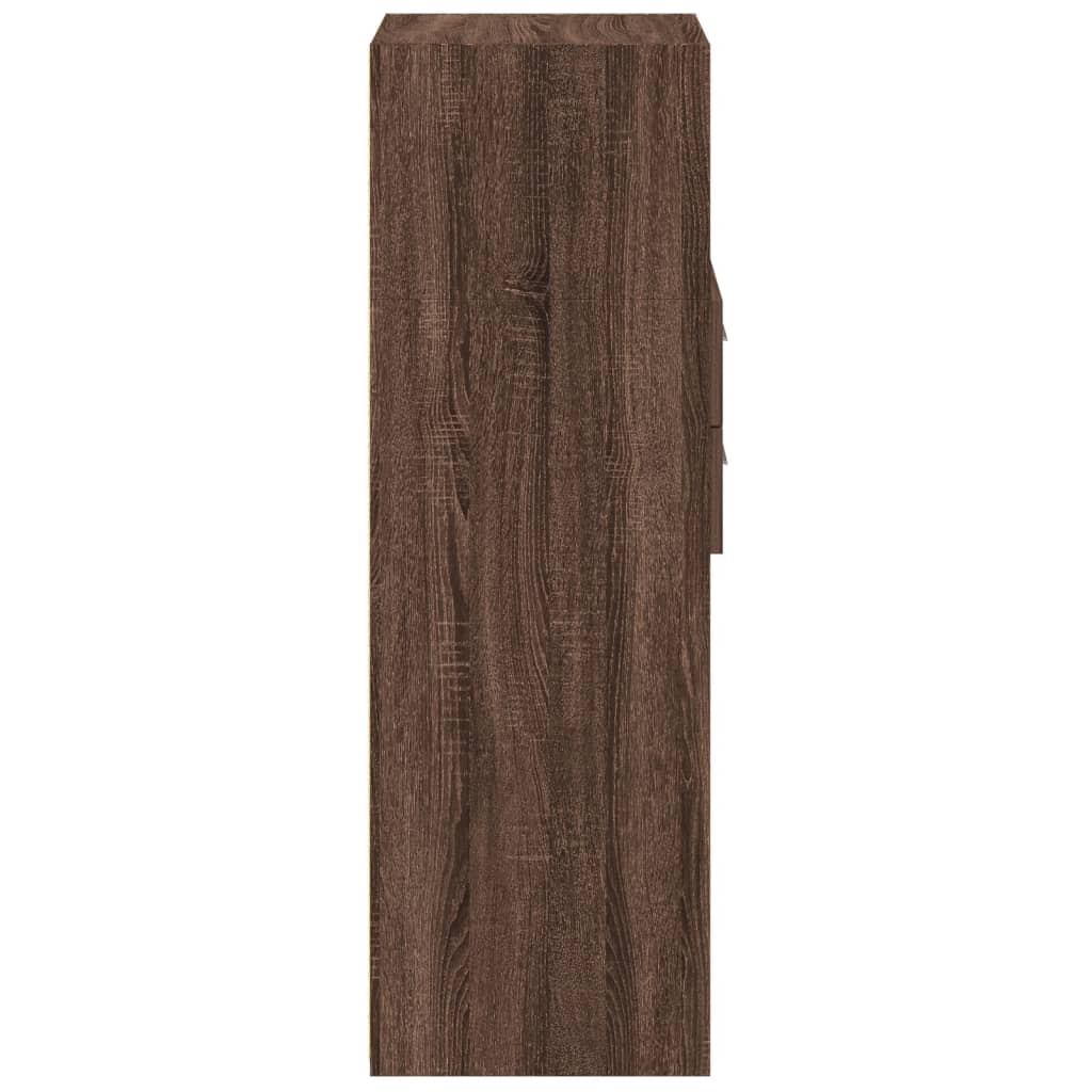Hoge Kast 30X42,5X124 Cm Bewerkt Hout Ig