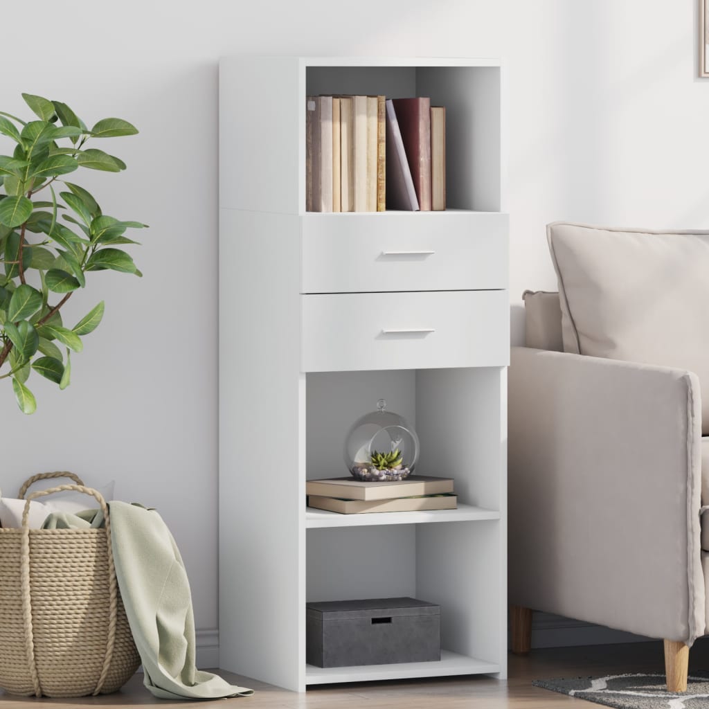 Hoge Kast 45X42,5X124 Cm Bewerkt Hout Ig