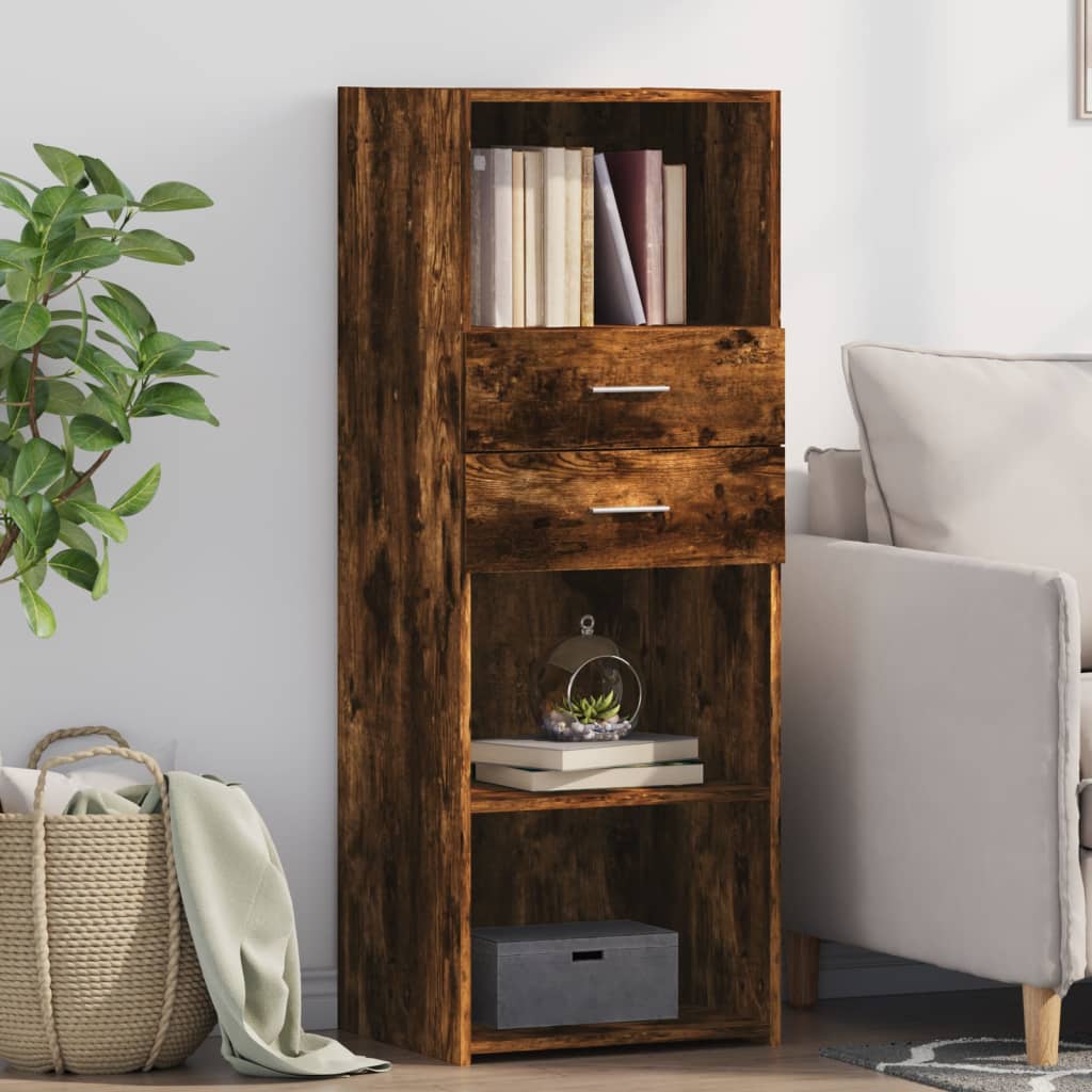 Hoge Kast 45X42,5X124 Cm Bewerkt Hout Ig