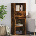 Hoge Kast 45X42,5X124 Cm Bewerkt Hout Ig