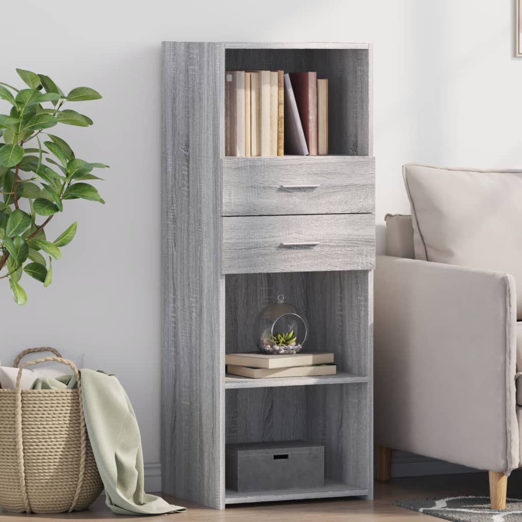 Hoge Kast 45X42,5X124 Cm Bewerkt Hout Ig