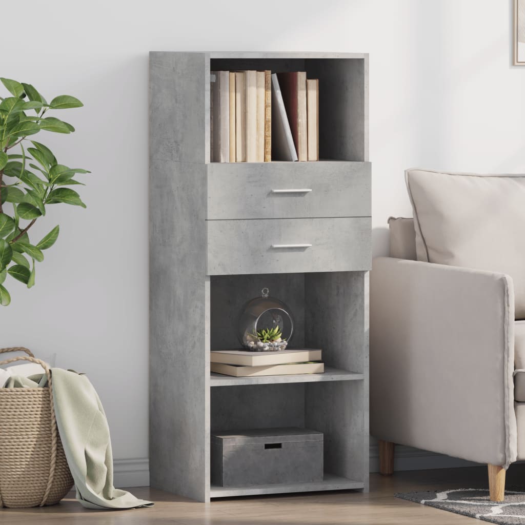 Hoge Kast 50X42,5X124 Cm Bewerkt Hout Ig