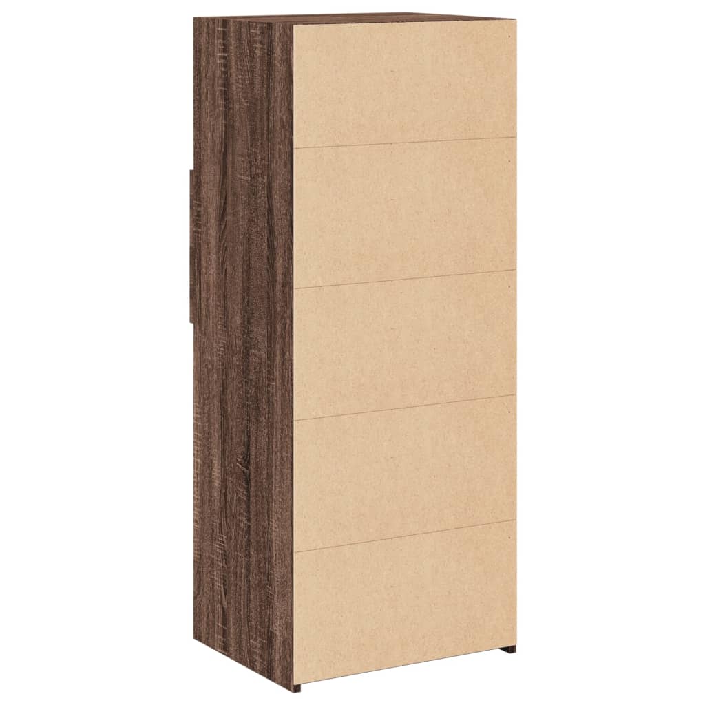 Hoge Kast 50X42,5X124 Cm Bewerkt Hout Ig