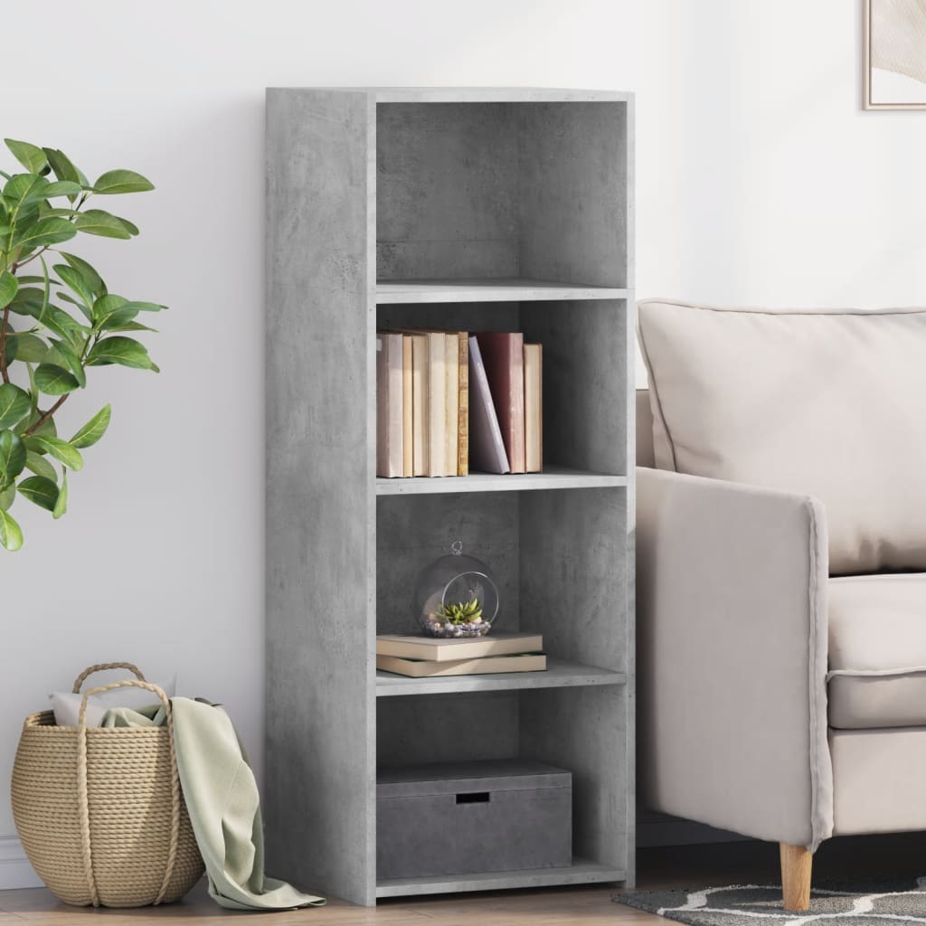 Hoge Kast 45X41X124 Cm Bewerkt Hout Eikenkleurig