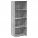 Hoge Kast 45X41X124 Cm Bewerkt Hout Eikenkleurig