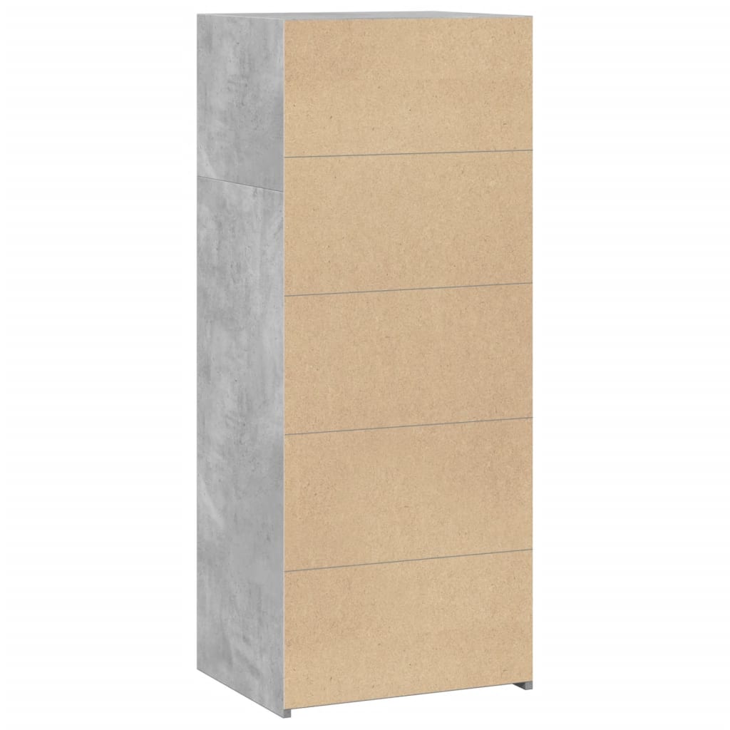 Hoge Kast 50X41X124 Cm Bewerkt Hout