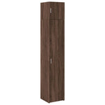 Opbergkast Smal 40X42,5X225 Cm Bewerkt Hout Ig
