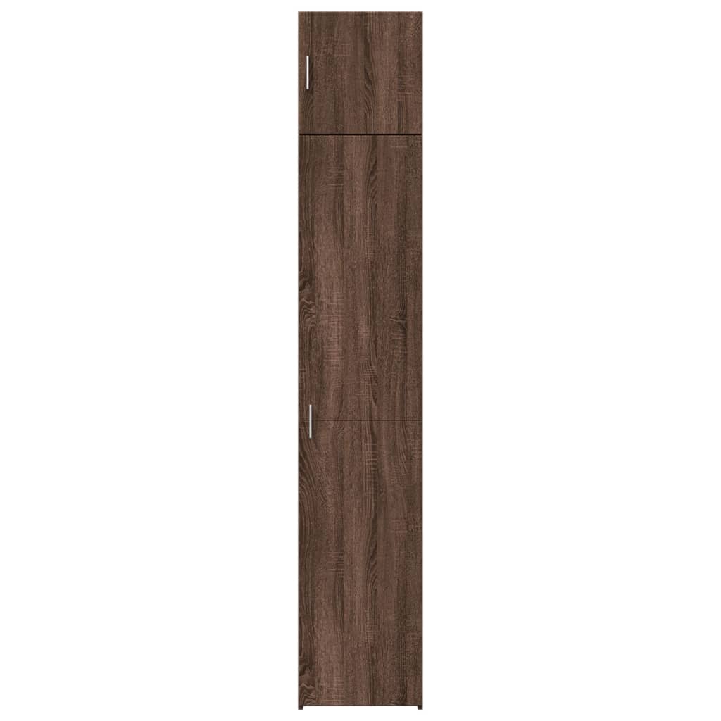 Opbergkast Smal 40X42,5X225 Cm Bewerkt Hout Ig