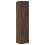 Opbergkast Smal 40X42,5X225 Cm Bewerkt Hout Ig