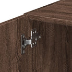 Opbergkast Smal 40X42,5X225 Cm Bewerkt Hout Ig