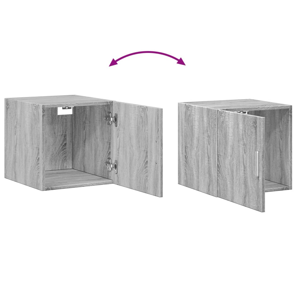 Opbergkast Smal 40X42,5X225 Cm Bewerkt Hout Eiken