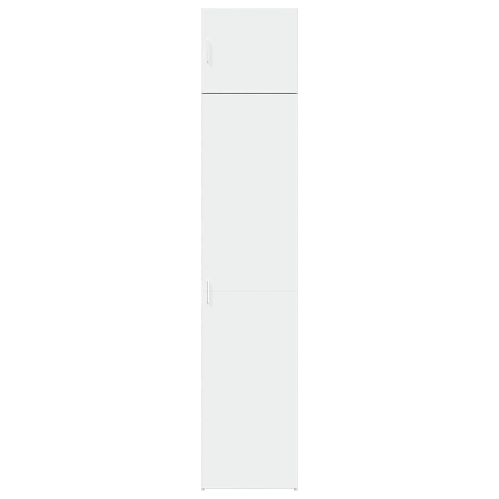 Opbergkast Smal 45X42,5X225 Cm Bewerkt Hout