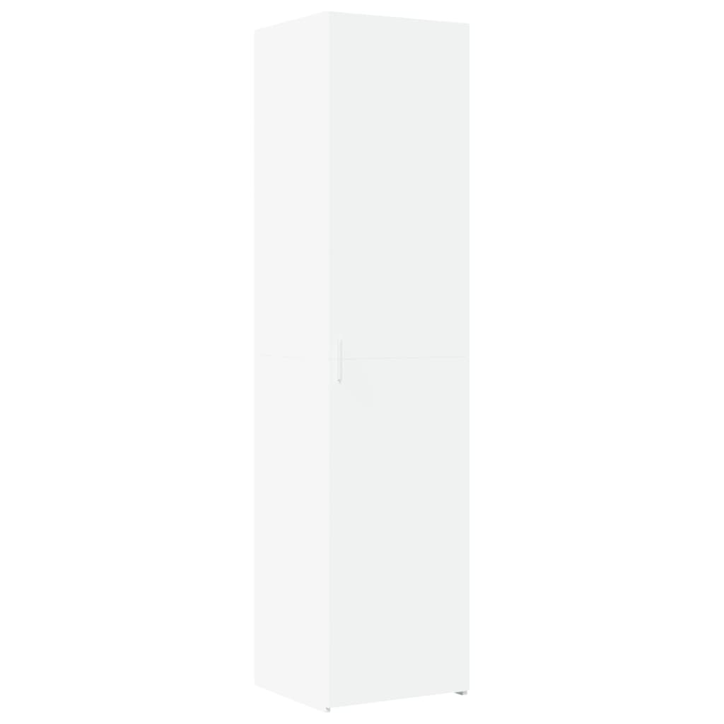 Opbergkast Smal 45X42,5X225 Cm Bewerkt Hout