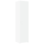 Opbergkast Smal 45X42,5X225 Cm Bewerkt Hout
