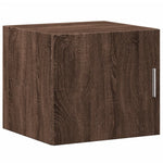 Opbergkast Smal 45X42,5X225 Cm Bewerkt Hout