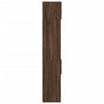 Opbergkast Smal 45X42,5X225 Cm Bewerkt Hout