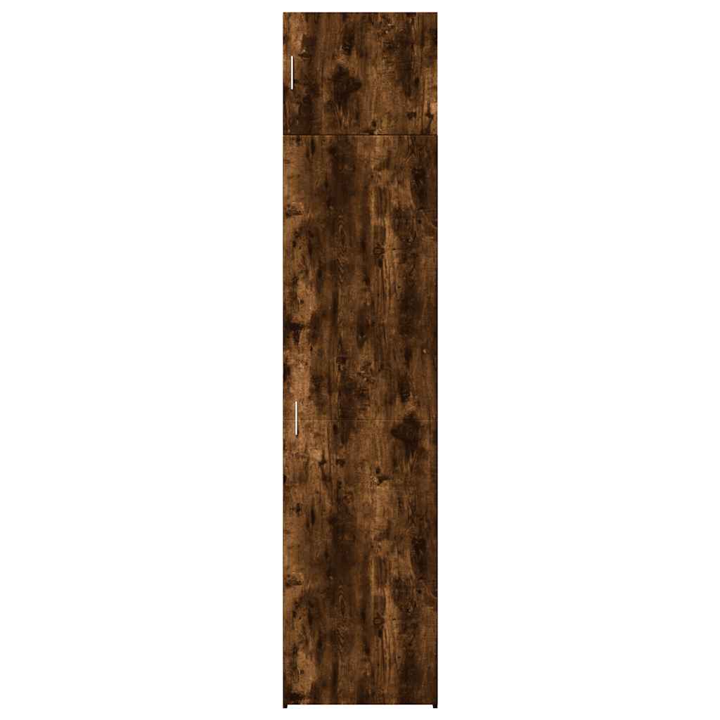 Opbergkast Smal 50X42,5X225 Cm Bewerkt Hout Kleur
